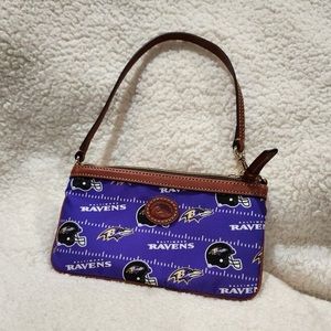 Dooney & Bourke Baltimore Ravens Large Wristlet
